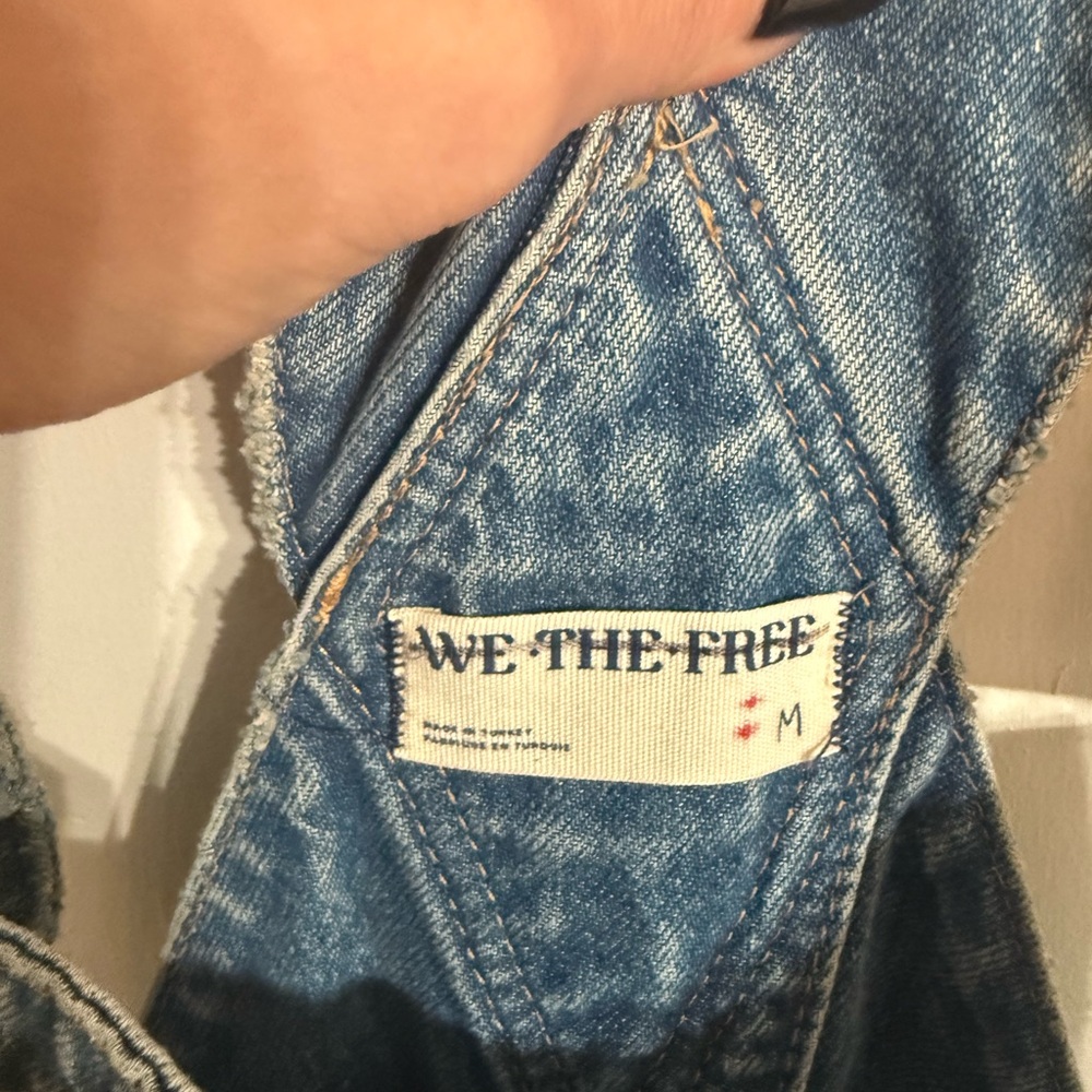 We The Free Good Luck Barrel Overalls - Picture 4 of 5